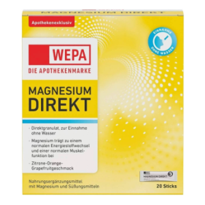 WEPA Magnesium Direkt Sticks